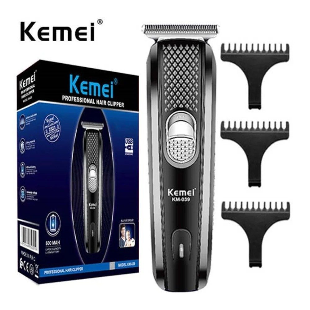 Kemei KM-039 Professional Rechargeable Hair & Beard Clipper