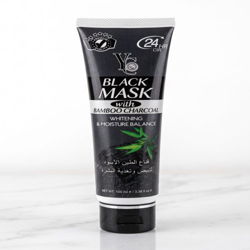 YC Black Mask with Bamboo Charcoal